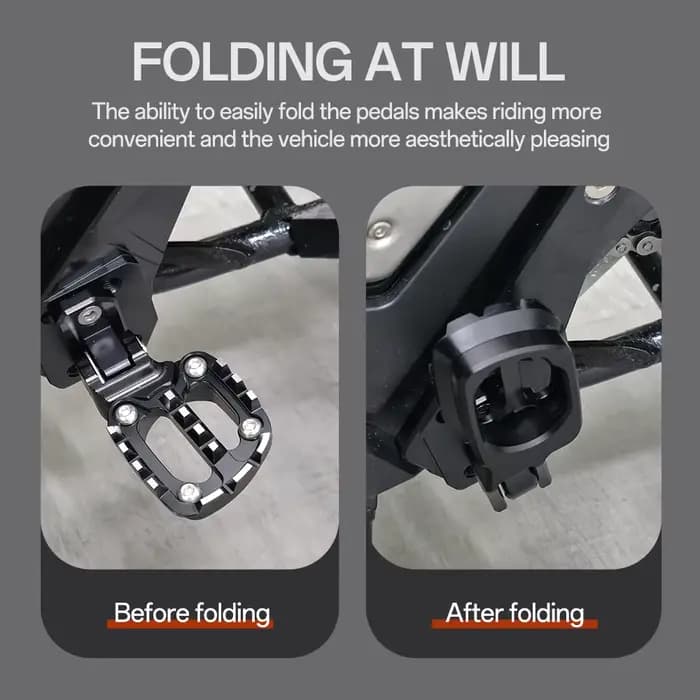Pédale arrière pliante pour Honda X-ADV