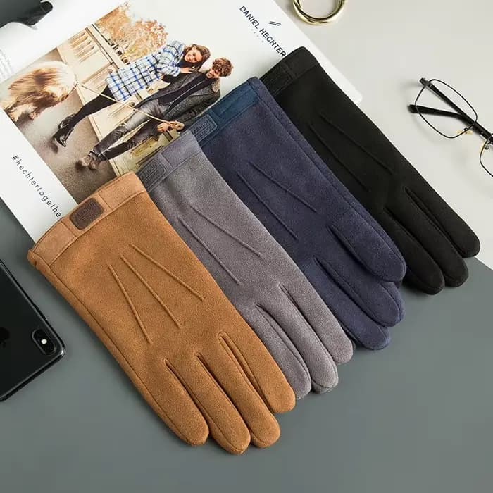 Gants en daim pour hommes