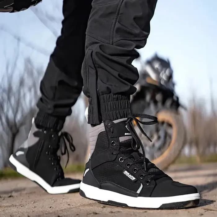 Bottes de moto décontractées pour hommes