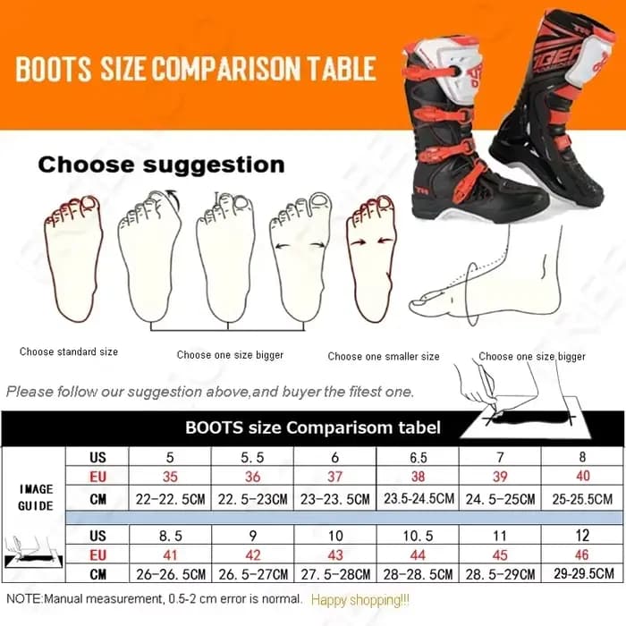 2025 nouvelle Moto Enduro Motocross bottes équitation Mx
