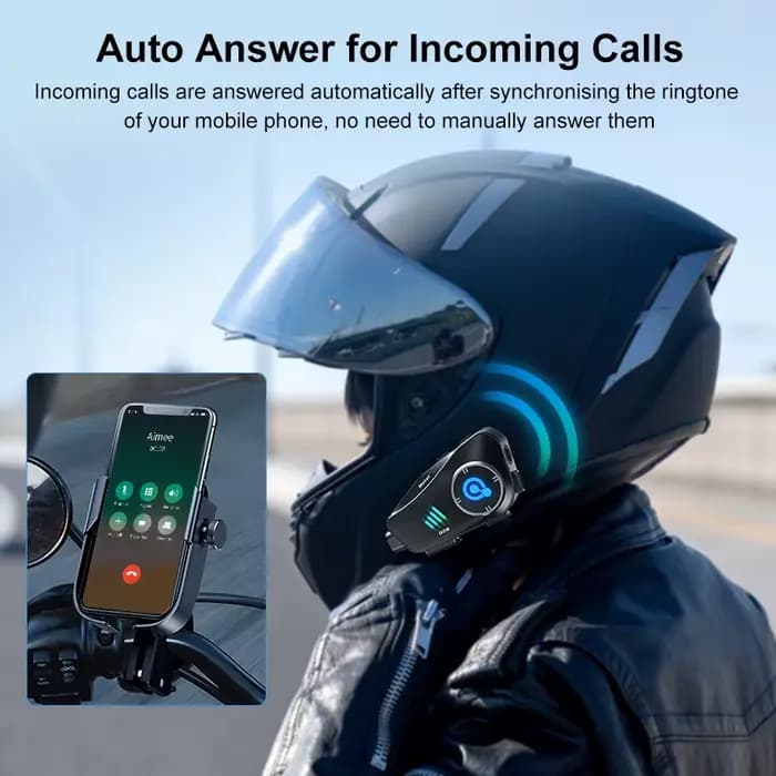 Casque de moto avec caméra DVR/caméra embarquée 1080P