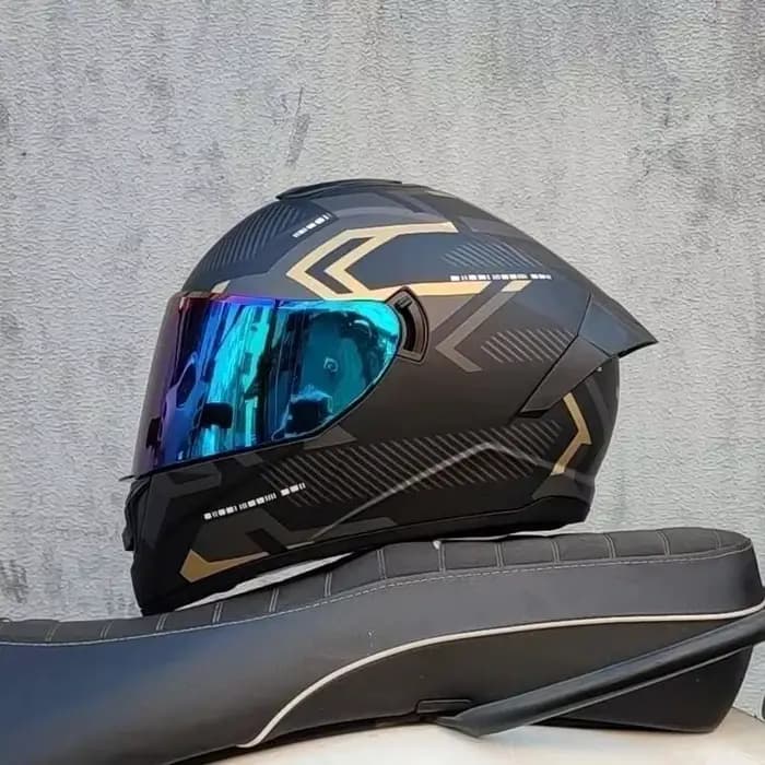 Casque de sécurité à double lentille pour motocross