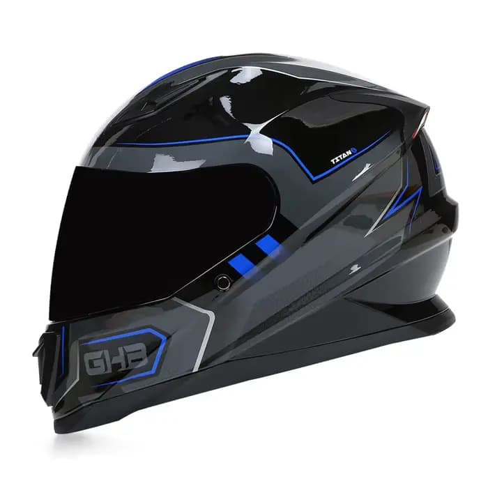 Casque de moto intégral approuvé DOT ECE
