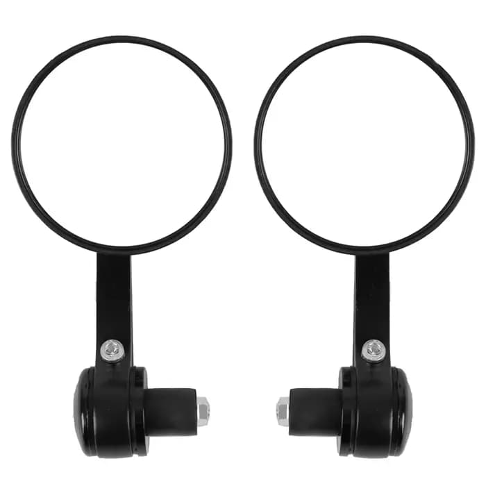 Accessoires de Moto 7/8 "rétroviseurs arrière d'extrémité de barre ronde pour café Racer