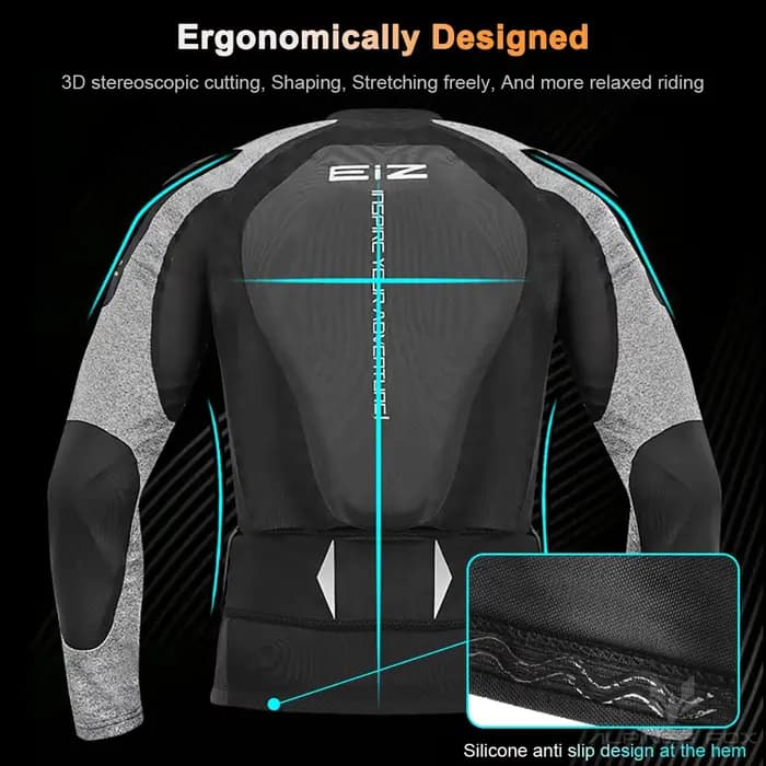 Veste d'armure de moto pour hommes