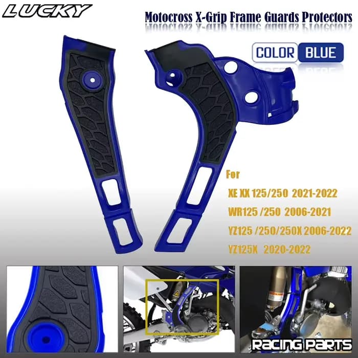X-grip cadre garde protecteur couverture motocross pour Yamaha YZ WR 125 250 250X YZ125 YZ250 YZ250X WR125 WR250 2006-2022 moto