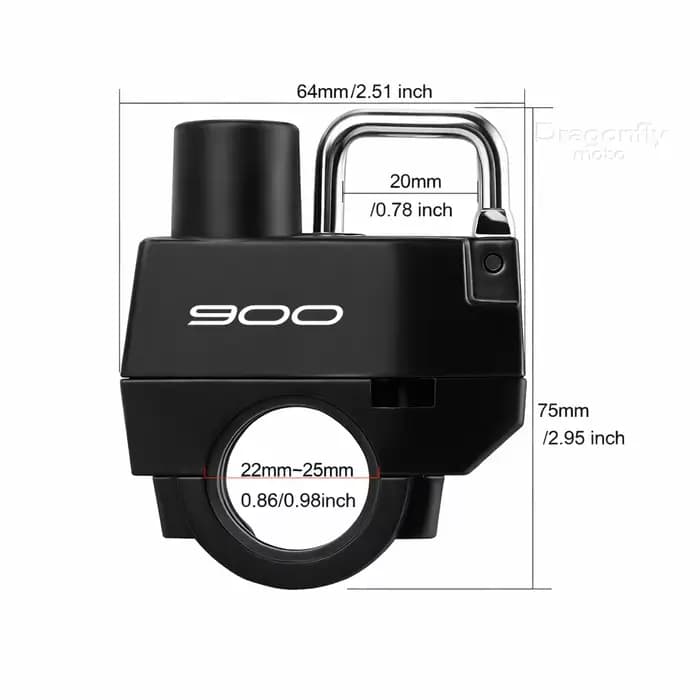 Verrou de casque de moto pour KAWASAKI Z900 Z 900 2017-2026 2025 2024 2023 2022