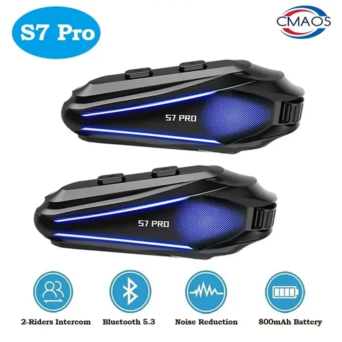 Casque de moto Bluetooth S7 Pro