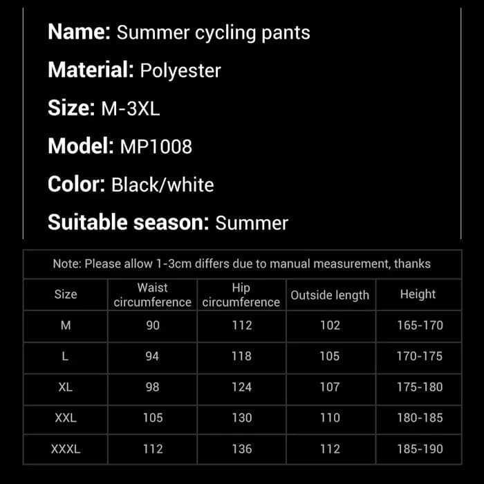 Pantalon de moto d'été en maille pour hommes