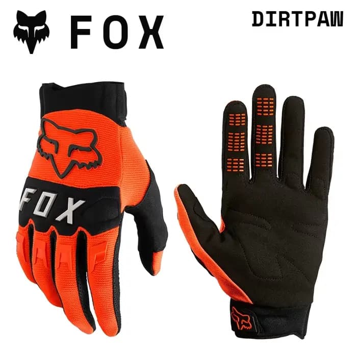Gants de vélo de saleté FOX DIRTPAW – Poignée exceptionnelle et blindage fiable pour les poignets MotoCross ATV UTV VTT haute intensité