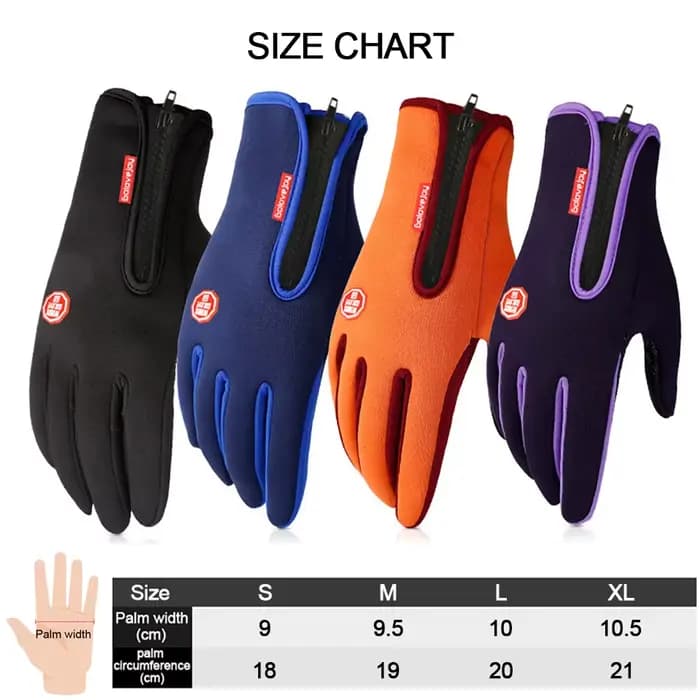 Gants de cyclisme chauds, imperméables, pour vélo, moto, cyclisme, plein air