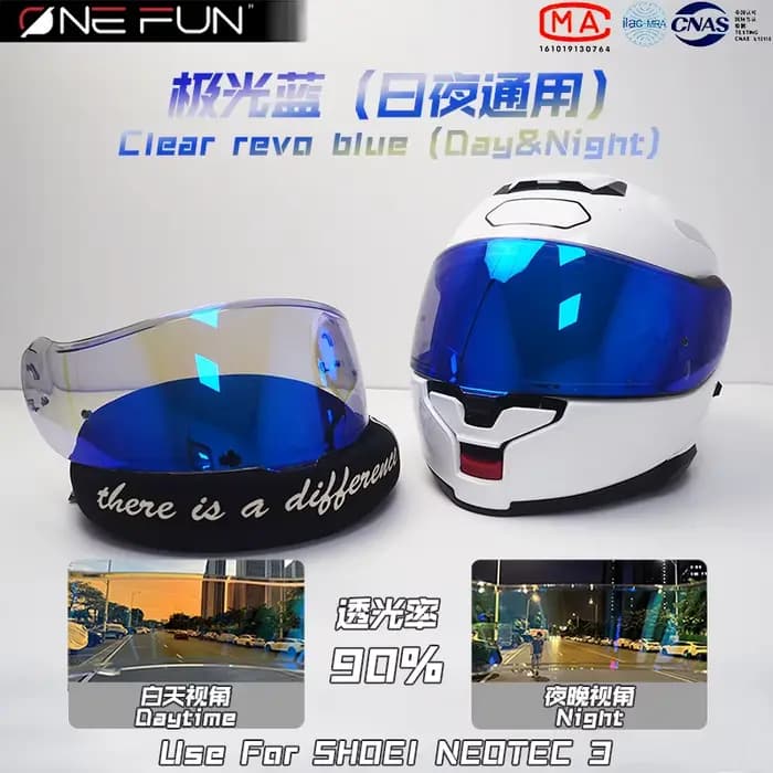 NEOTEC 3 visières de casque de moto pour SHOEI