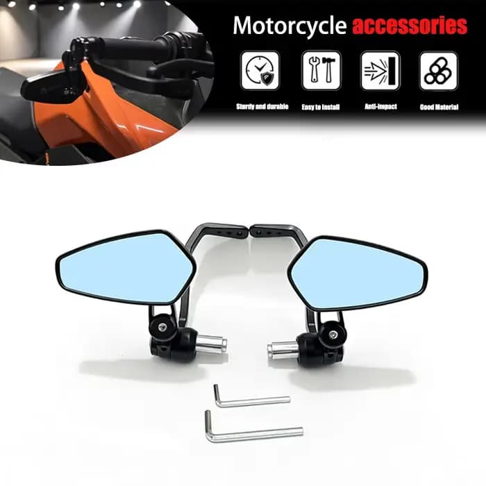 Kit d'accessoires de protection pour rétroviseurs de guidon de moto et protecteurs de frein et d'embrayage pour Ducati