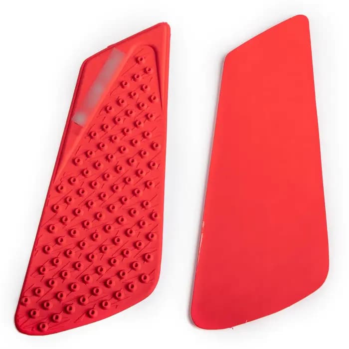 Areyourshop Tank Traction Grips Boot Guards adaptés pour Ducati 848 1098 1198 2008-2014 Rouge