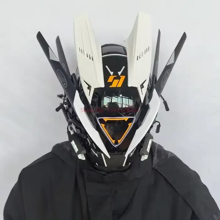 Casque Cyberpunk masque Shinobi Robot