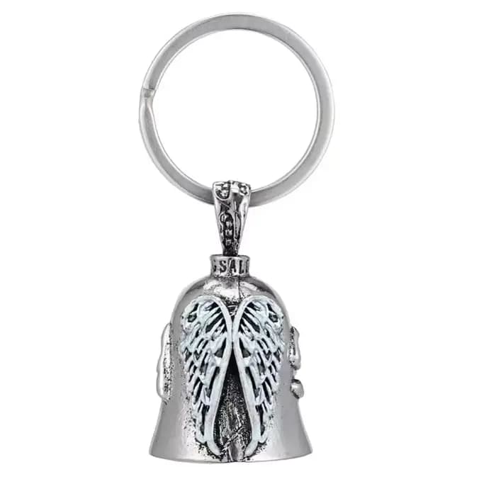 Angel Guardian – cloche de motard, accessoire Portable pour motocyclistes, moto, vélo, cadeau de saint-valentin