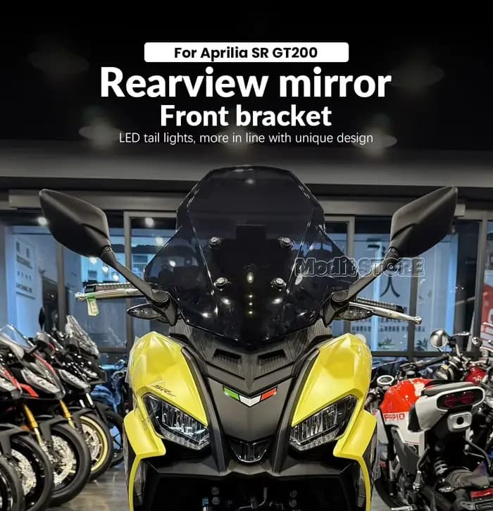 Rétroviseurs de moto pour Aprilia Backpack GT200