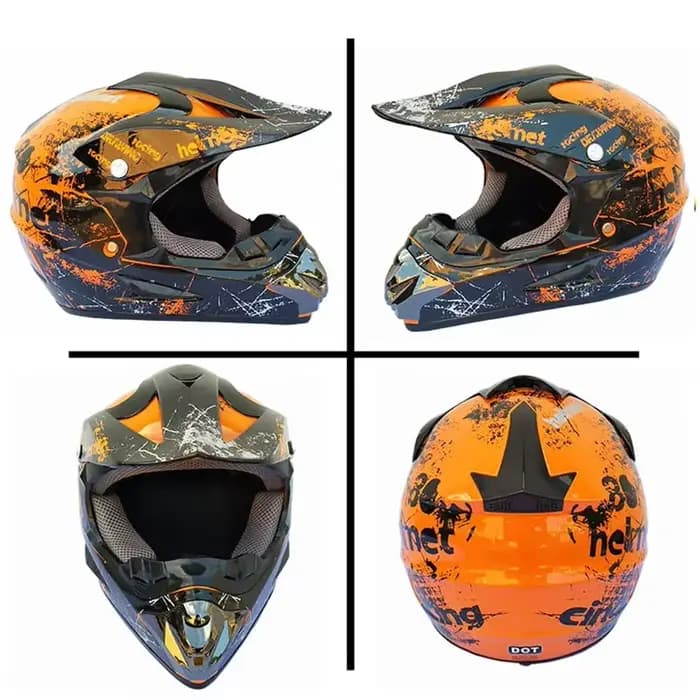 Casque de moto tout-terrain
