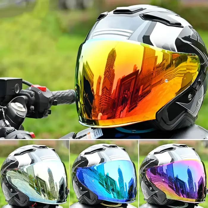 Visière de casque de moto