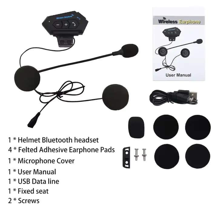 Interphone pour casque de moto