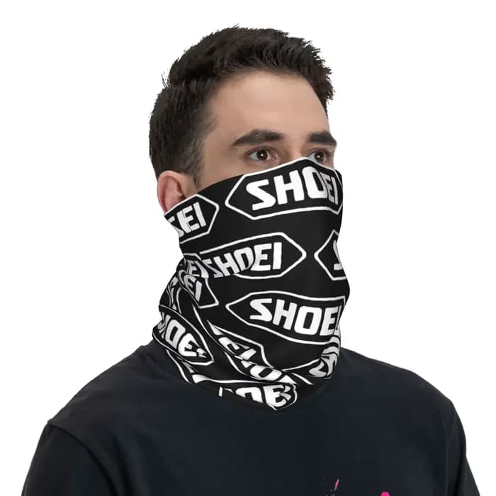 S-Shoei-S casques de moto Bandana cache-cou imprimé écharpe multi-usage