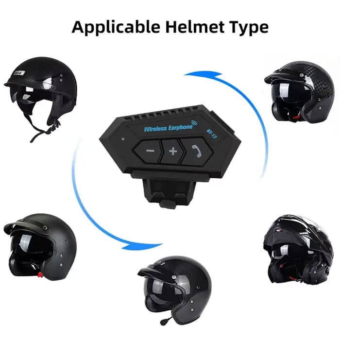 Interphone pour casque de moto