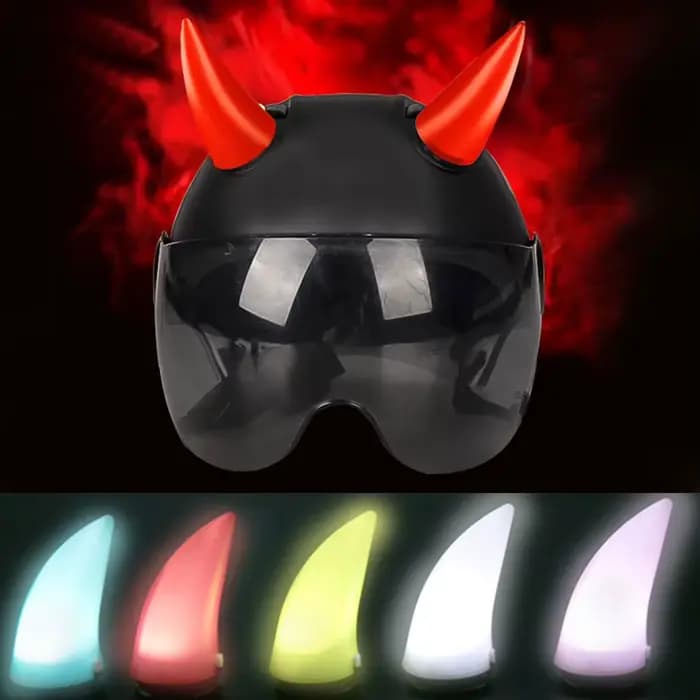 Décoration mignonne pour casque de motocross intégral tout-terrain