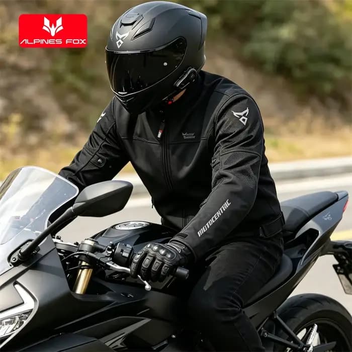 Blouson Moto Homme Été Respirant