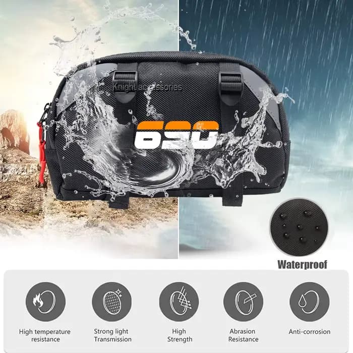 Nouveau Sac de guidon avant de moto sac de rangement multifonctionnel sac de voyage pour 690 Enduro R 690