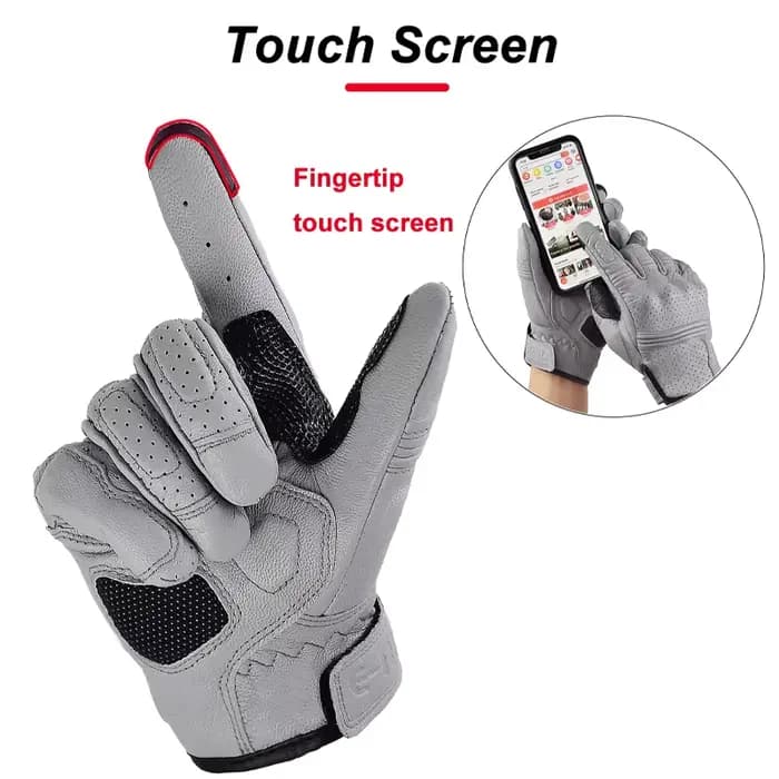 Gants de Moto Rétro en Cuir group