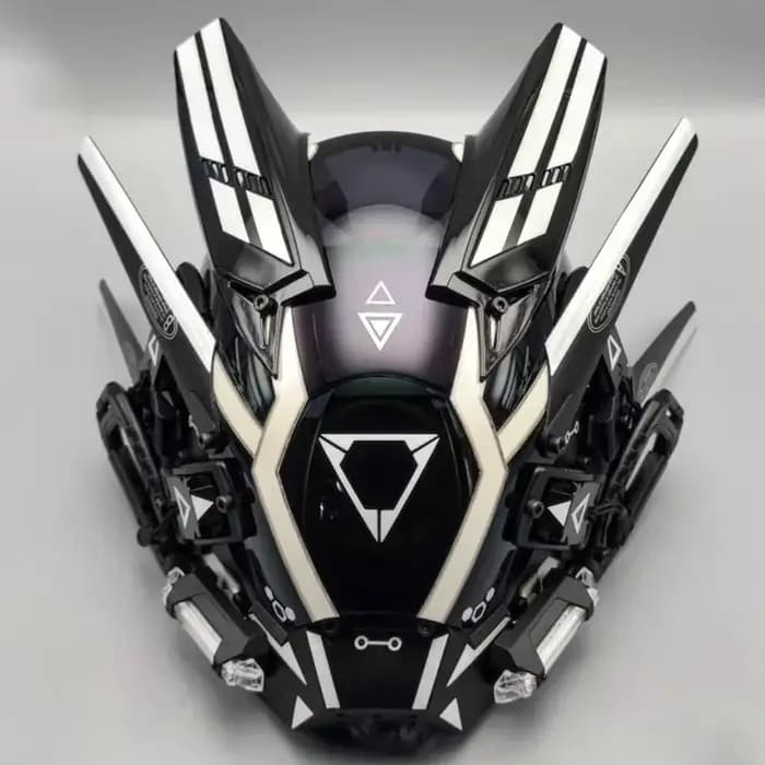 Casque Cyberpunk masque Shinobi Robot
