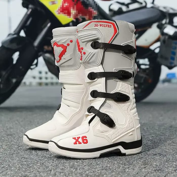 Nouvelles bottes de motocross pour hommes et femmes