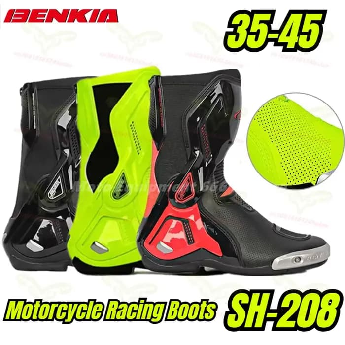 Bottes de moto de course BENKIA neuves