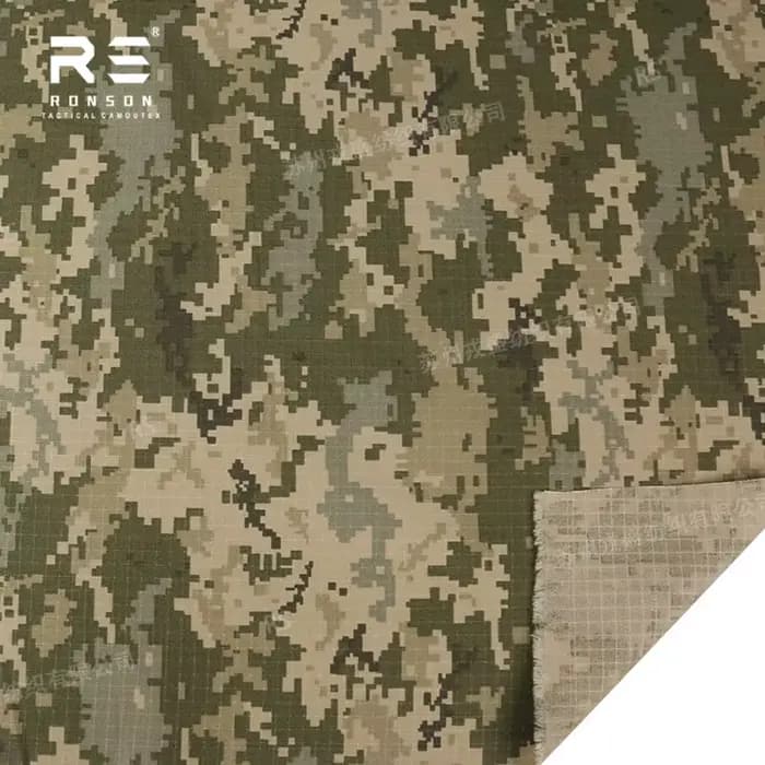Housse de casque tactique en tissu de camouflage ukrainien mm14