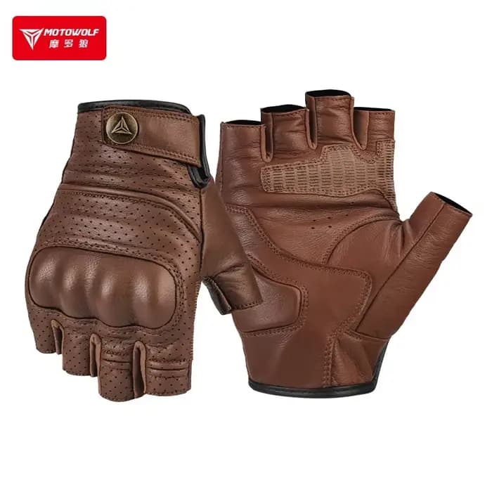 Gants en cuir hommes été