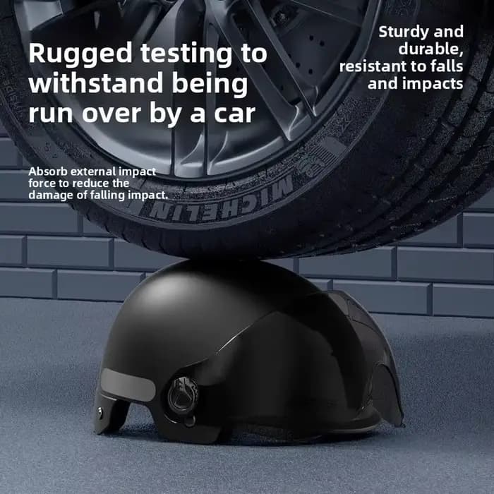 Casque de moto électrique 2025 - Universel pour hommes et femmes
