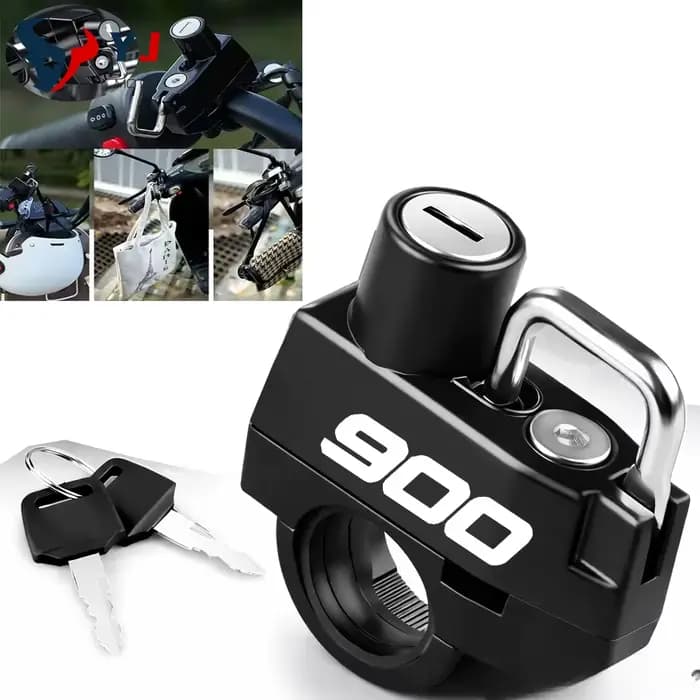Nouveau Verrou de Casque de Moto Antivol pour KAWASAKI Z900 Z 900 2017-2026 2025 2024 2023 2022 Dispositif de