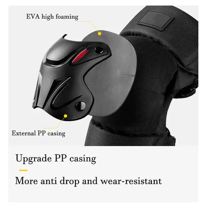 1 paire de genouillères de moto, genouillères de protection pour moto, tout-terrain, coudières de moto, Sports de plein air