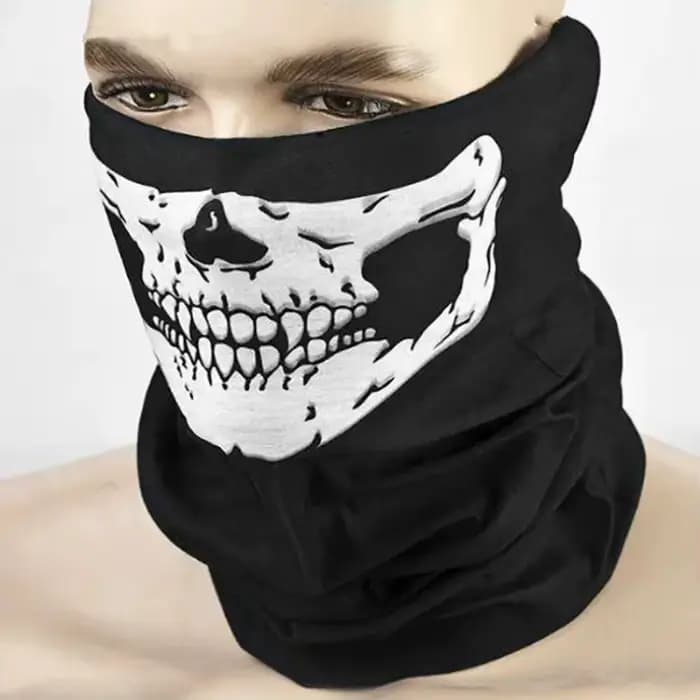 Casque Bandana multifonctionnel en forme de crâne