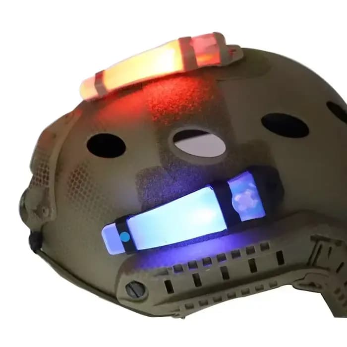 Casque tactique FMA, lumière clignotante de sécurité