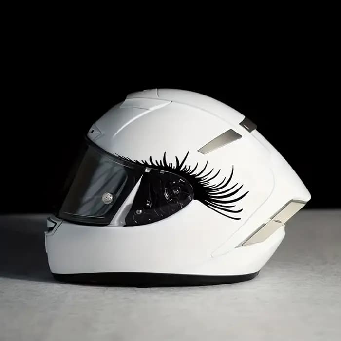 Autocollants pour casque de moto