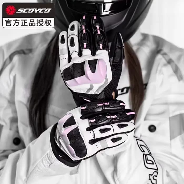 Gants de moto SCOYCO pour hommes et femmes