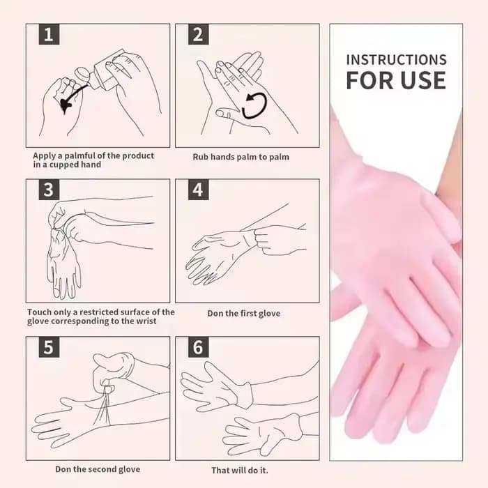 Lot de 2 gants hydratants en silicone pour exfolier et prévenir la sécheresse des mains, laissant les mains lisses et douces – Outil de soin des mains