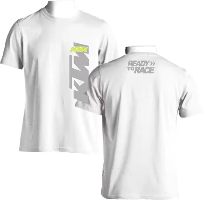 T-shirt de moto imprimé KTM Racing Team