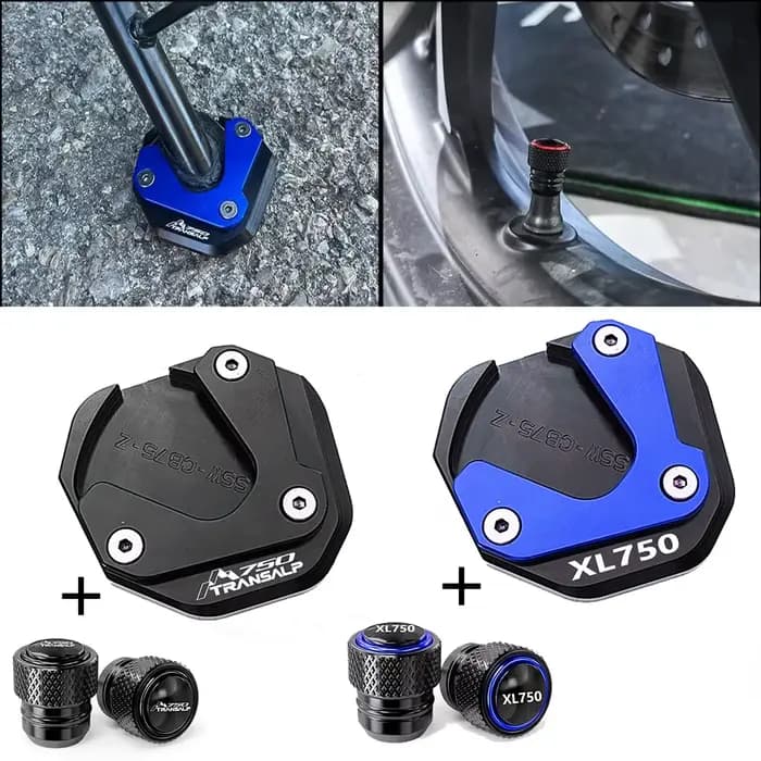 Pour HONDA TRANSALP 750 XL750 XL 750 2023 2024 2025 TRANSALP750 CNC accessoires de moto Extension de béquille latérale