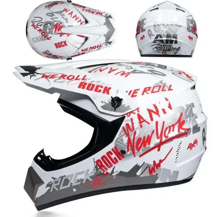 Casque de moto tout-terrain pour enfants