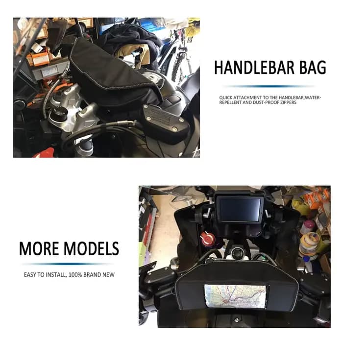 Sac de voyage étanche pour moto