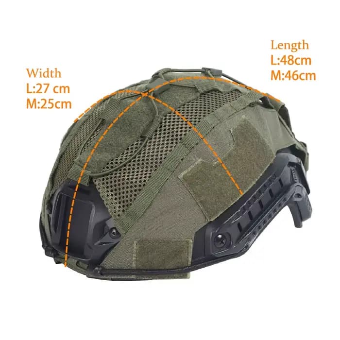 Ensemble de housses de casque tactiques pour casque maritime