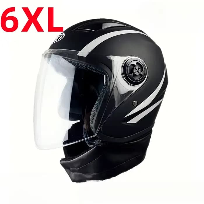 5XL 6XL grande circonférence de la tête 65cm Casque de Moto