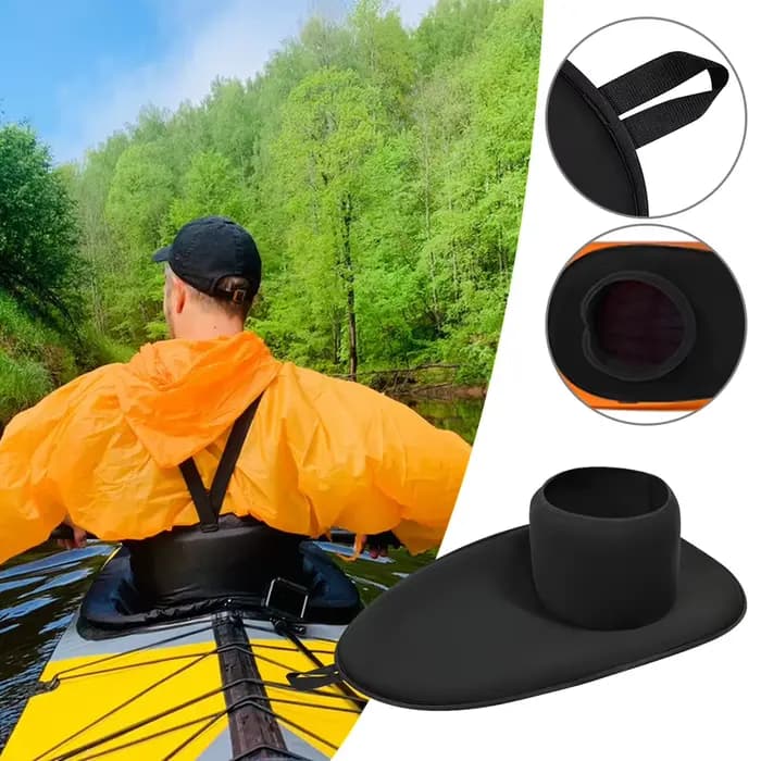 Jupe anti-éclaboussures universelle pour kayak et canoë, imperméable, pour kayaks à assise intérieure